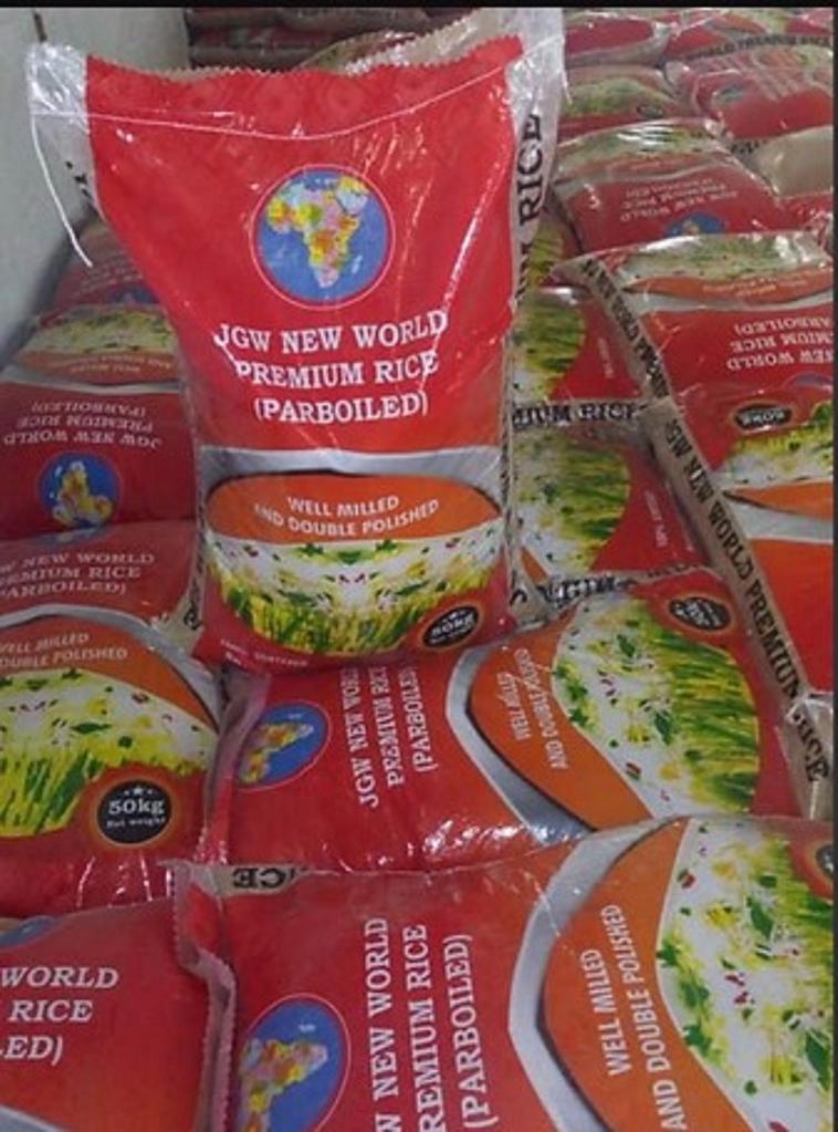 Product image - Well Milled, High premium Parboiled Nigerian Rice available in 50 kg, 25kg and 10kg Bags. We offer high premium service and we deliver worldwide. Kindly reach out for a quote.